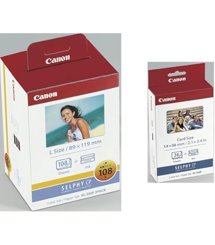 Amazon.co.jp: キヤノン カラーインク/ペーパーセット KL-36IP 3PACK